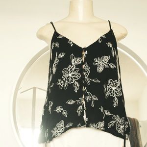 Lush Embroidered Sleeveless Top